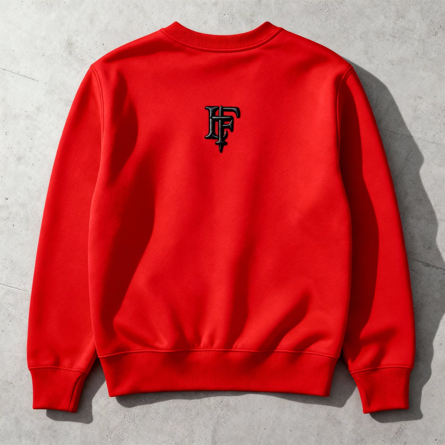 Love-Faith-Sweat Shirt-Red