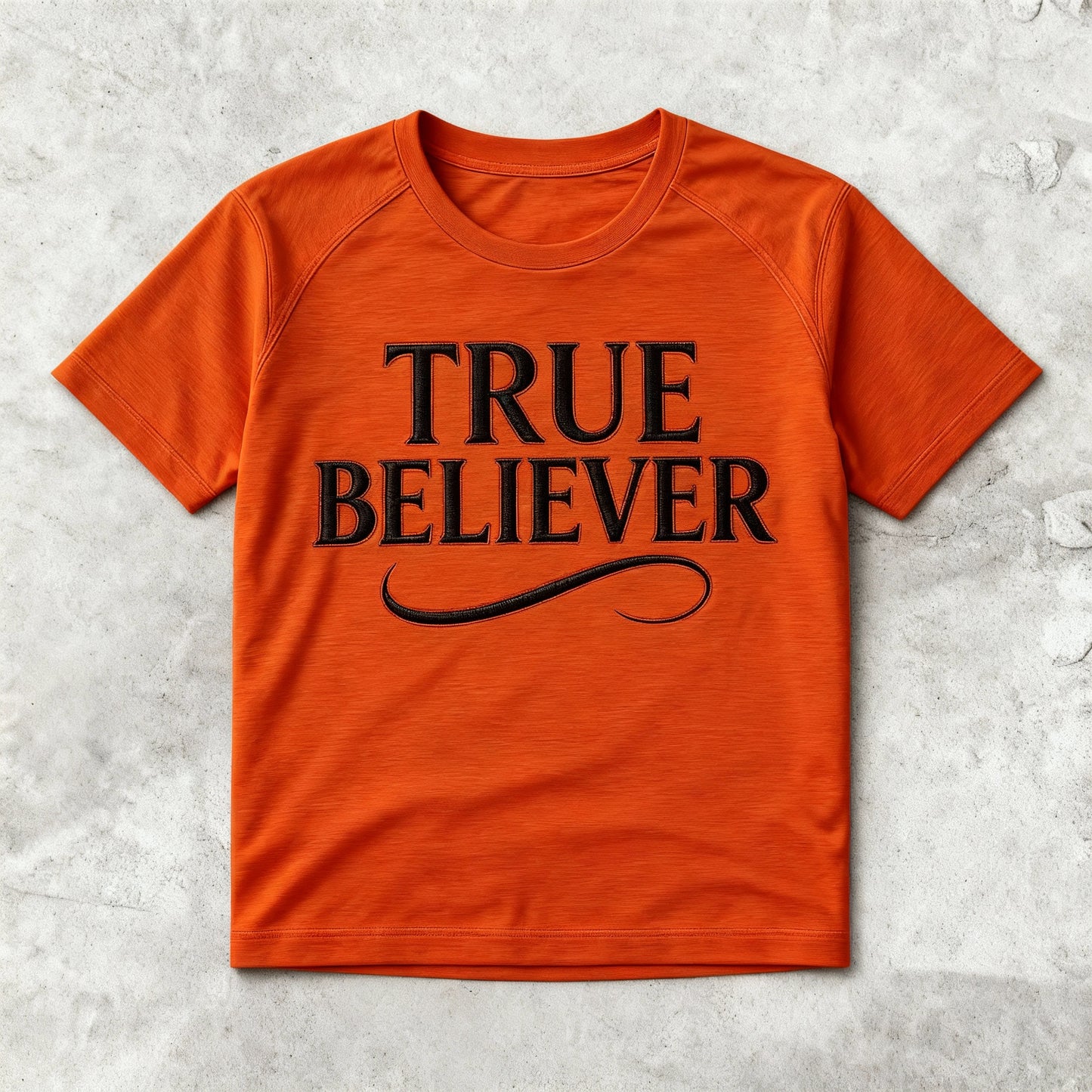 True Believer-Tee-Orange