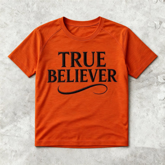 True Believer-Tee-Orange