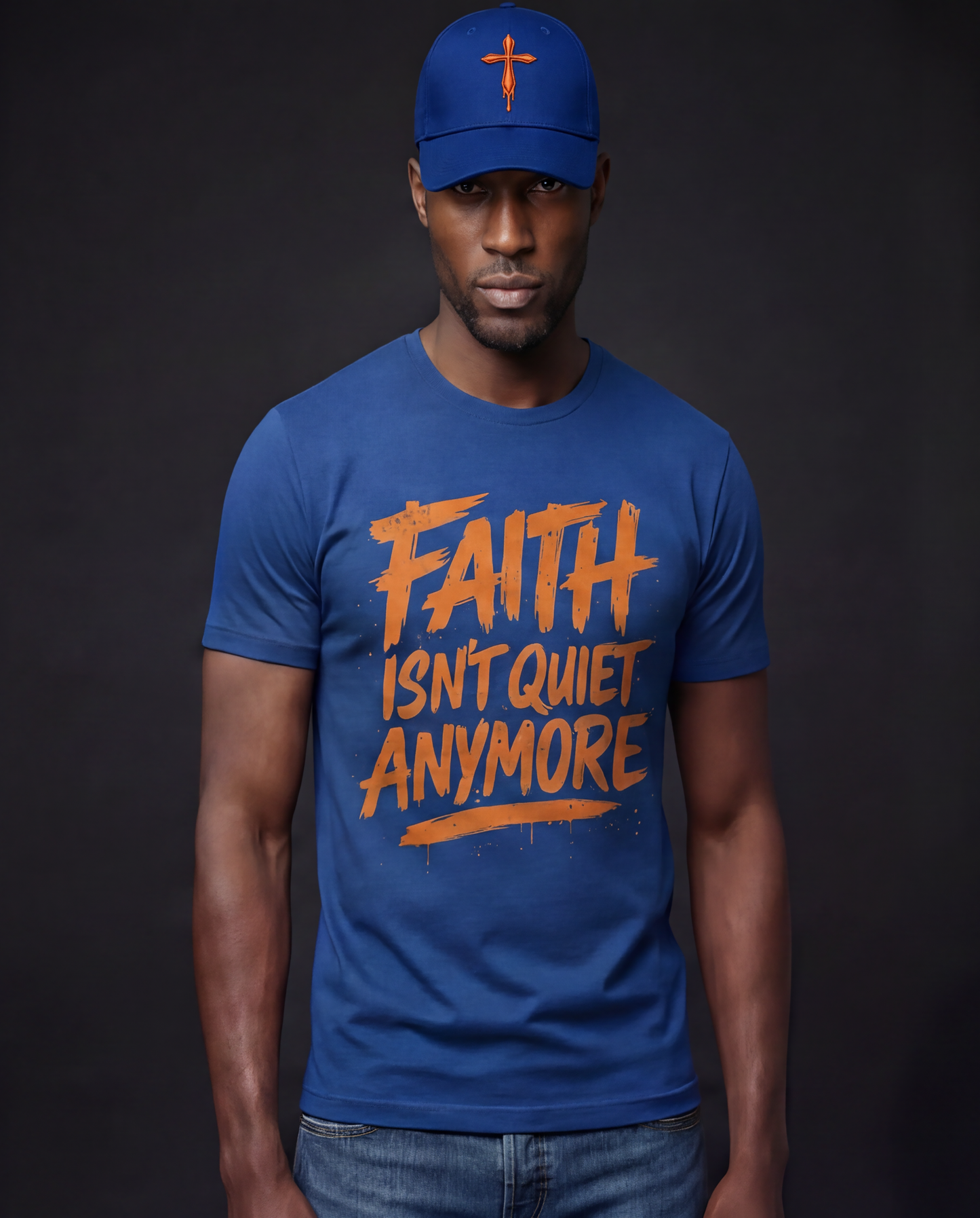 FAITH ISN'T QUIET ANYMORE™ Male TEE SHIRT