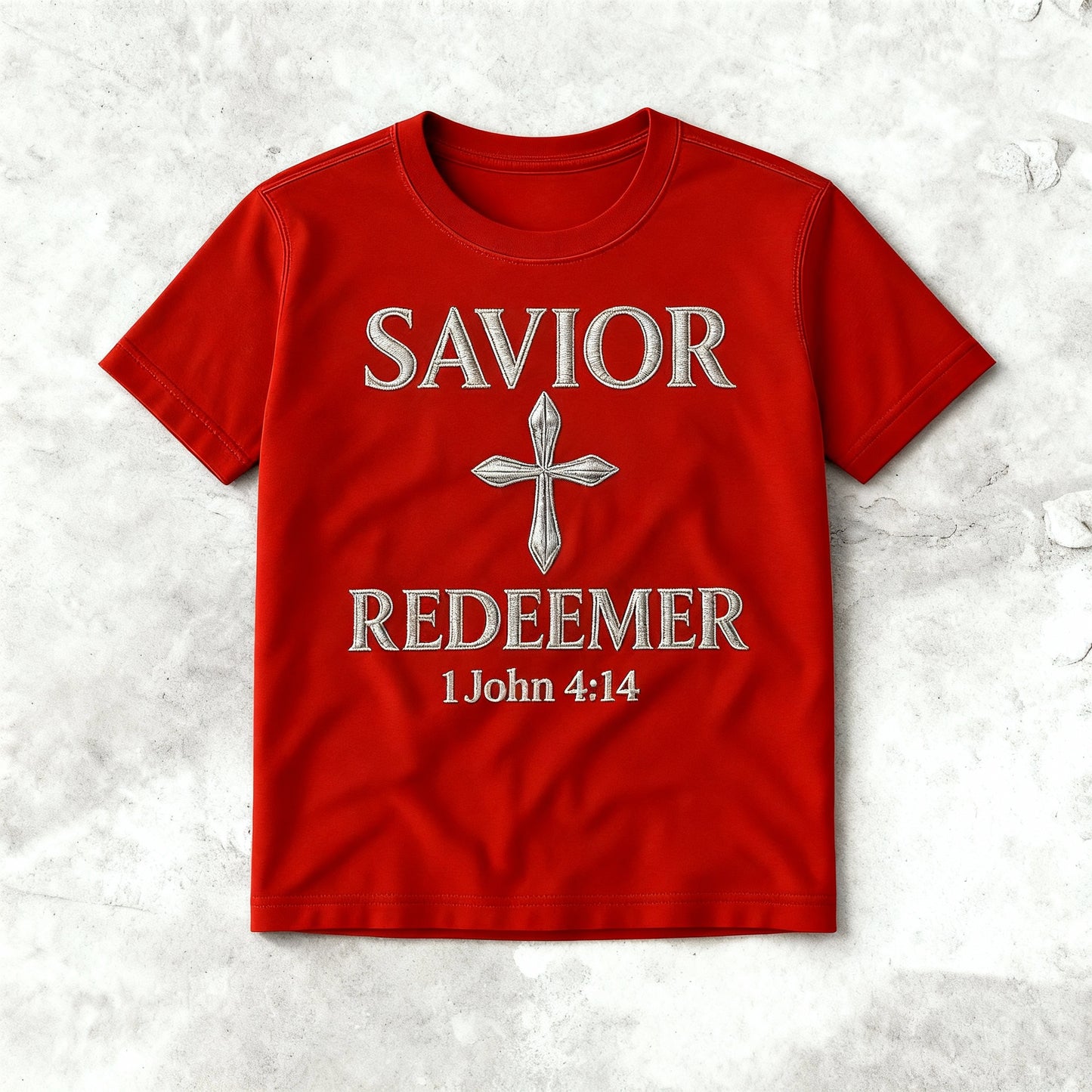 Savior-Tee-Red