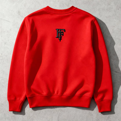 Love-Faith-Sweat Shirt-Red