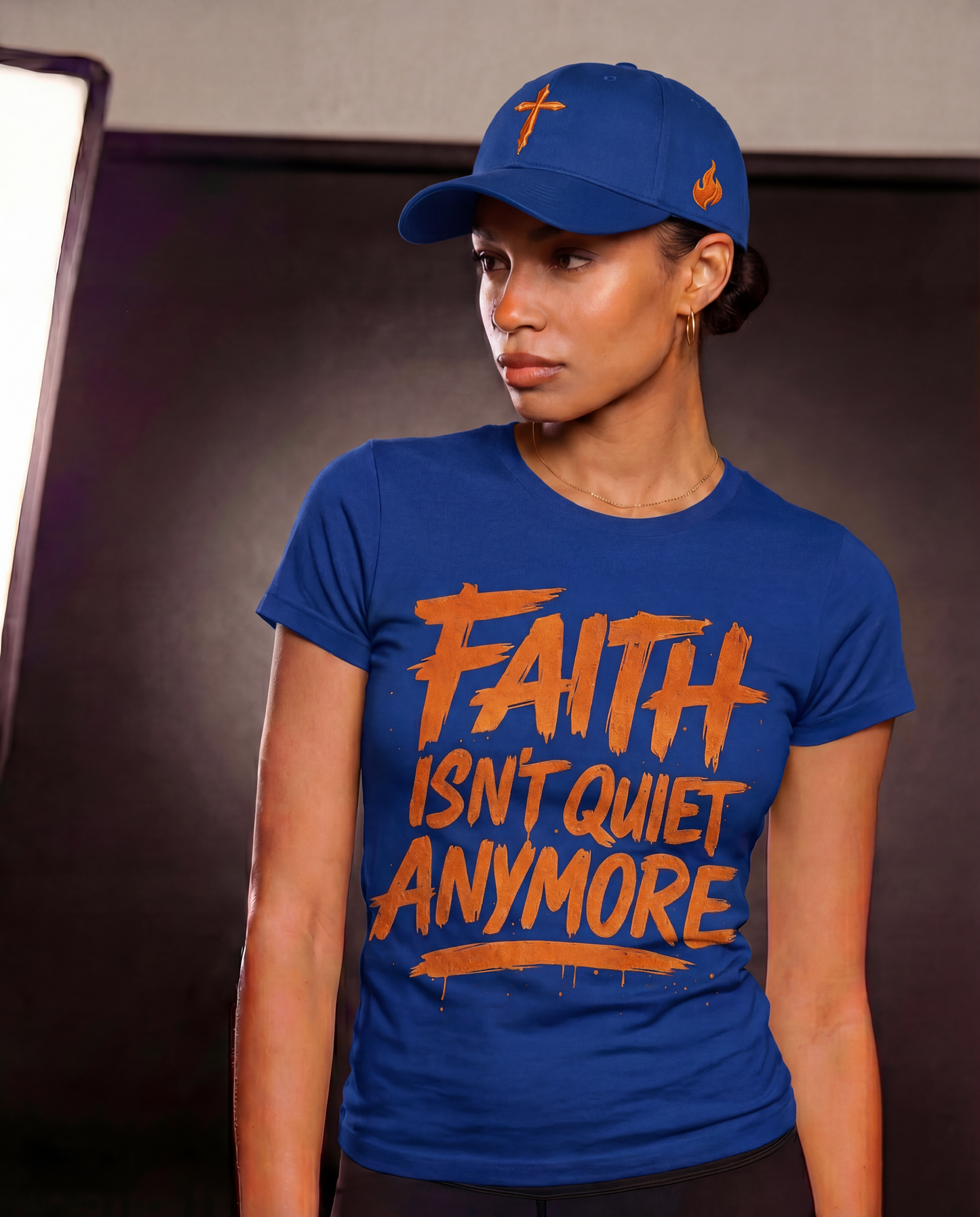 FAITH ISN'T QUIET ANYMORE™ FEMALE TEE SHIRT